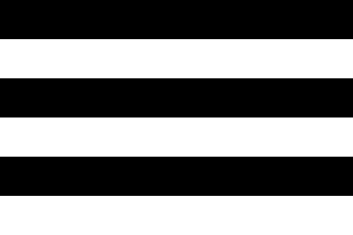 Hetrosexual - Black and white stripped flag